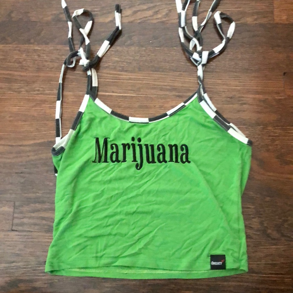 OMighty  marijuana crop top